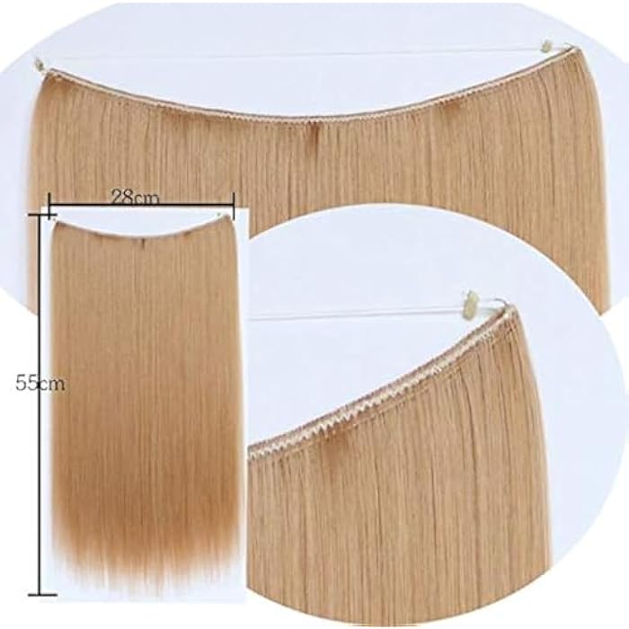 DILLARDS Fashion Long Straight Curtain Line Hair Extension 8006-2 - Image 3